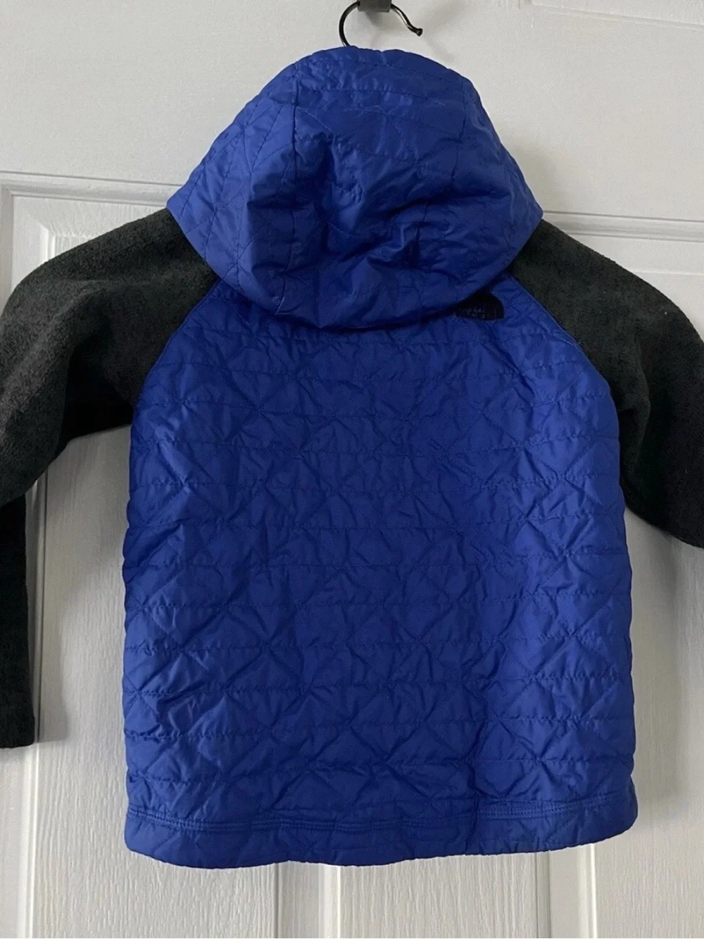 The North Face Jacket Toddler 4T Blue And Black Hooded